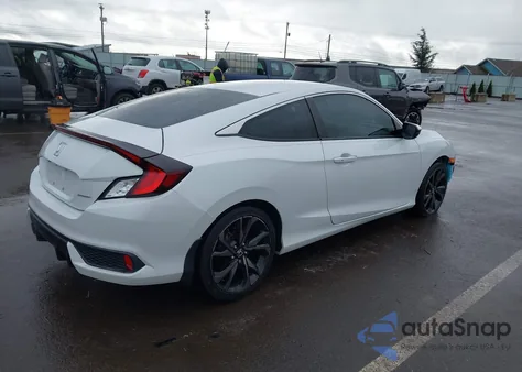2020 Honda Civic Sport from USA, damaged, VIN 2HGFC4B81LH301972